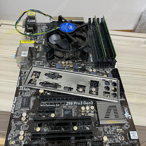 i5 3570 + 16gb + z68 cpu 메인보드 세트