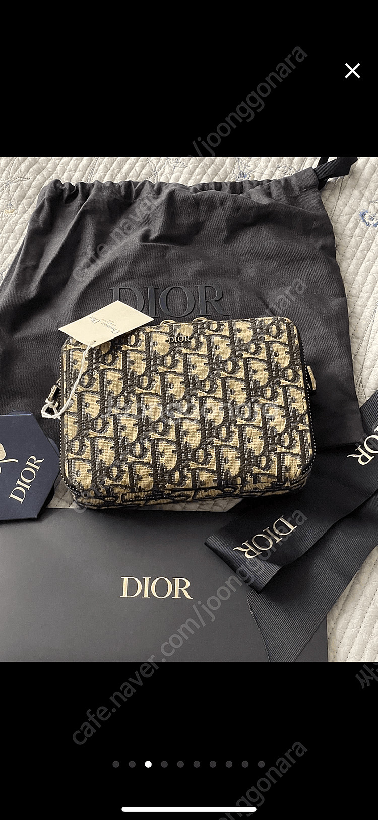 디올 오블리크 미니백--2