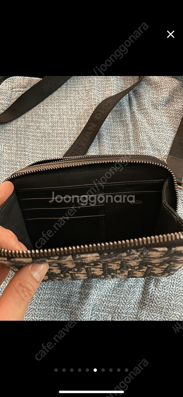 디올 오블리크 미니백--5