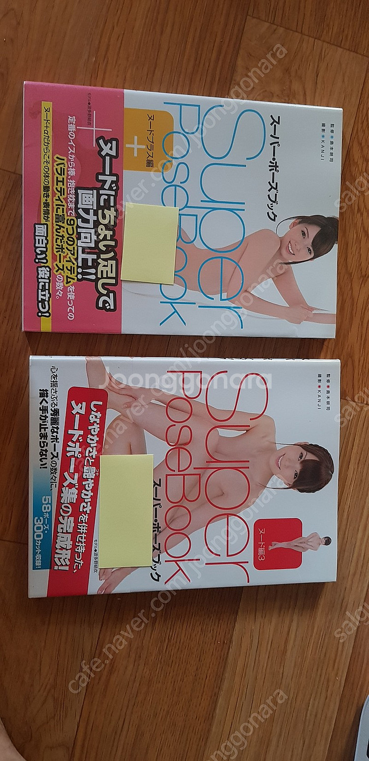 일본 AV배우 슈퍼 포즈북 누드북 화보집 2권 팔아요--0