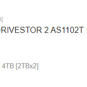 ASUSTOR DRIVESTOR 2 AS1102T 이엠텍 4TB NAS 판매