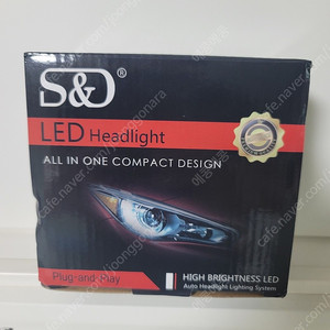 새상품 H11 LED 전조등 헤드라이트 3.8 급매