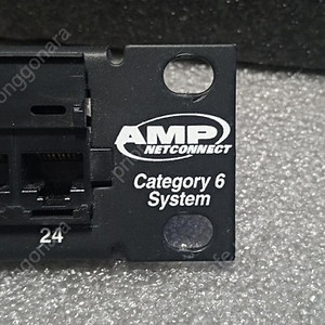 AMP category 6 system 패치판넬 중고팝니다.