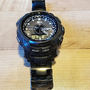 casio pro-trek prw-5000yt 카시오프로트렉 프로트랙 등산시계 전파시계 티타늄시계