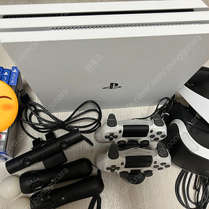 ps4 pro 1테라 화이트 + vr 풀셋 팝니다