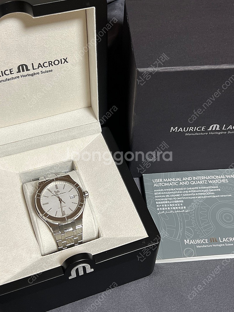 모리스 라크로와 아이콘 흰판 42mm (새제품)--1