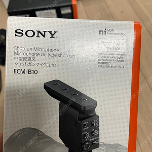 Sony ECM-B10 카메라 마이크