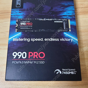 삼성 SSD 990 PRO M.2 NVMe 2TB 미개봉 정품