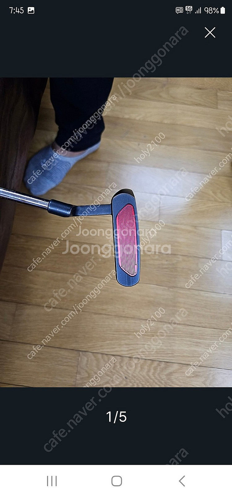 테일러 메이드 스파이더 말렛퍼터 34인치 팝니다--4