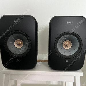 KEF LSX2 (LSX II) 블랙 스피커