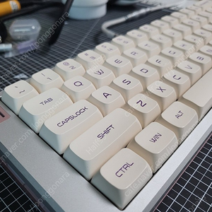 xda 바이올렛밀크 키캡 염료승화 pbt