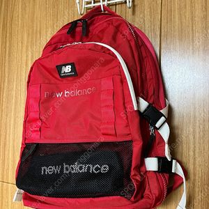 뉴발란스 백팩 레드컬러 (New Balance Backpack Red) 판매합니다.