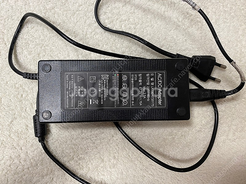 전동킥보드 급속충전기 60v 5a 일반충전기 60v 1.75a 판매--4