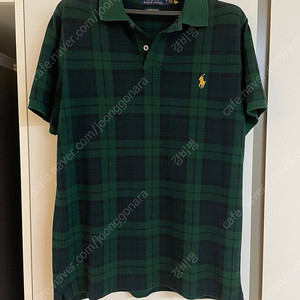 폴로 카라티 블랙와치 타탄체크