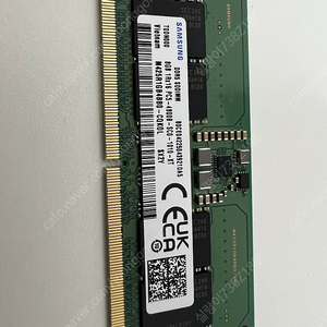 삼성 ddr5 4800mhz 노트북 램 8기가 새상품 팝니다