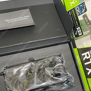 [개인] 갤럭시 GALAX 지포스 RTX 3070Ti D6X 8GB 팝니다 25년 3월 as