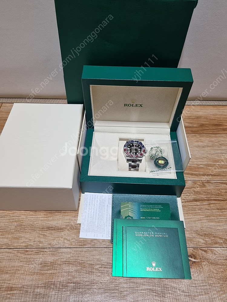 롤렉스 지엠티 펩시맨 팝니다--4