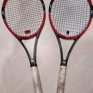 테니스라켓 윌슨 프로스태프 구형(빨간색) 97 315 두자루 테니스채