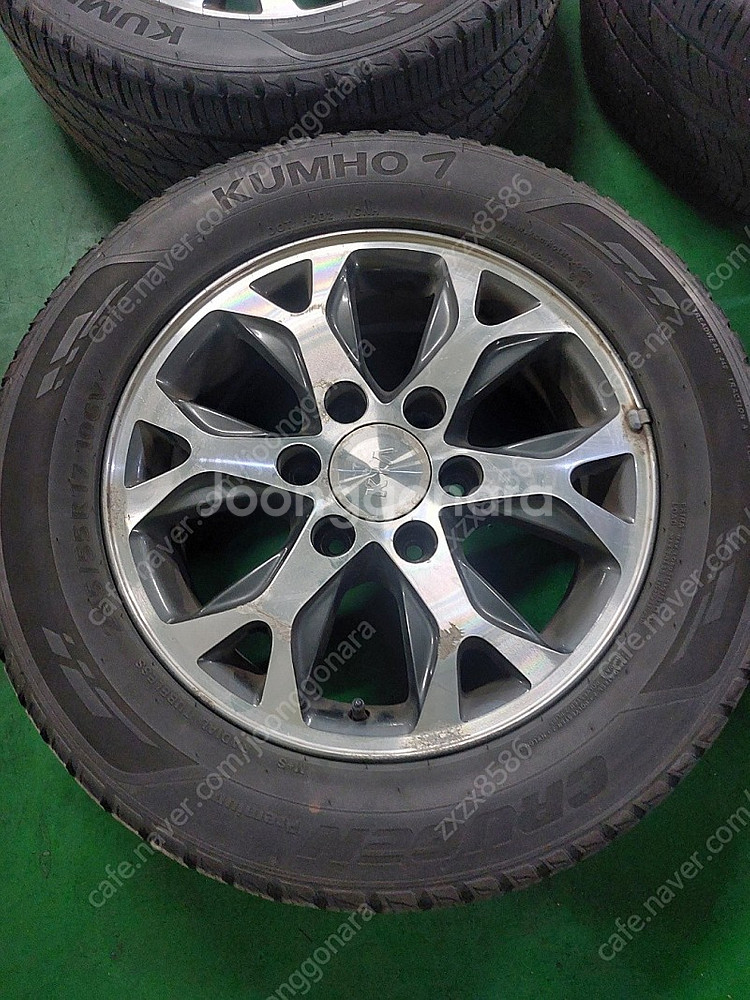 그랜드카니발y포크휠+25미리 스페이스 팝니다--1