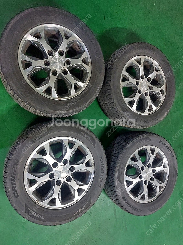 그랜드카니발y포크휠+25미리 스페이스 팝니다--4