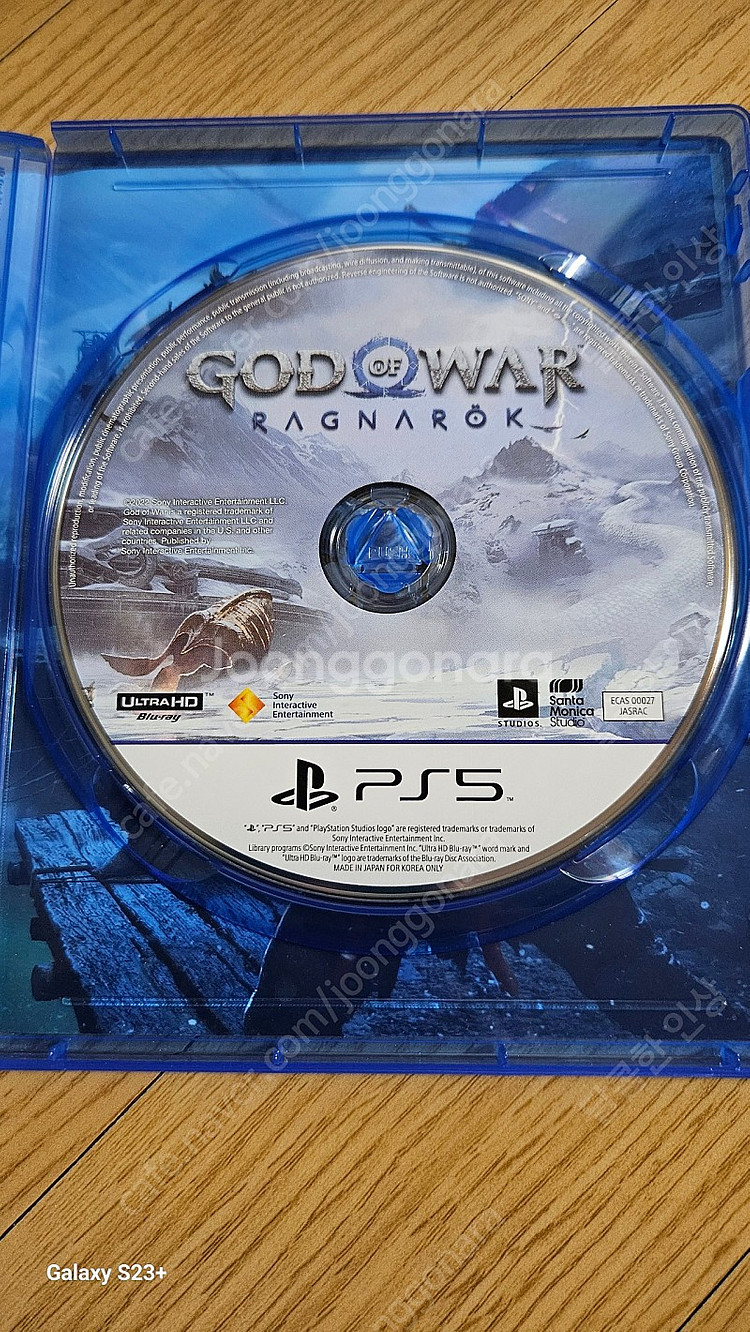 PS5 갓오브워 라그나로크--0