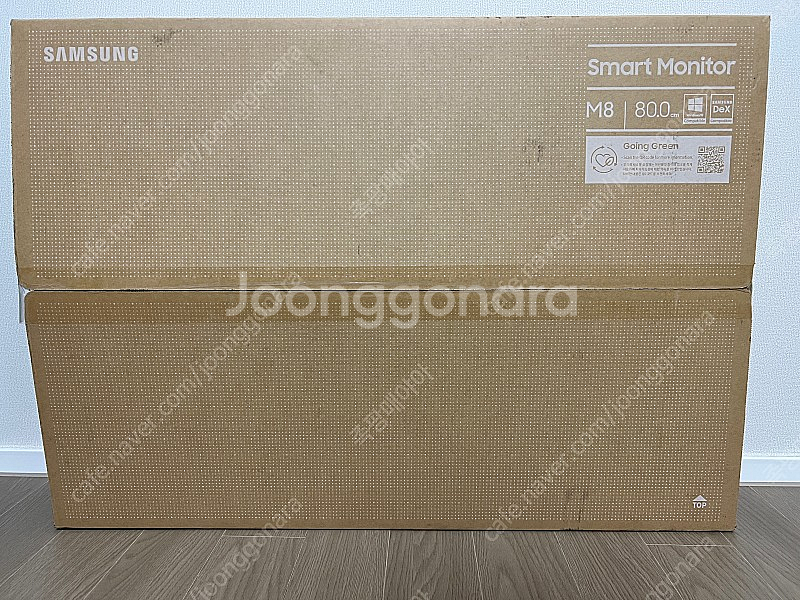 삼성 스마트 모니터M8 LS32BM801UKXKR 새상품 급처합니다--0