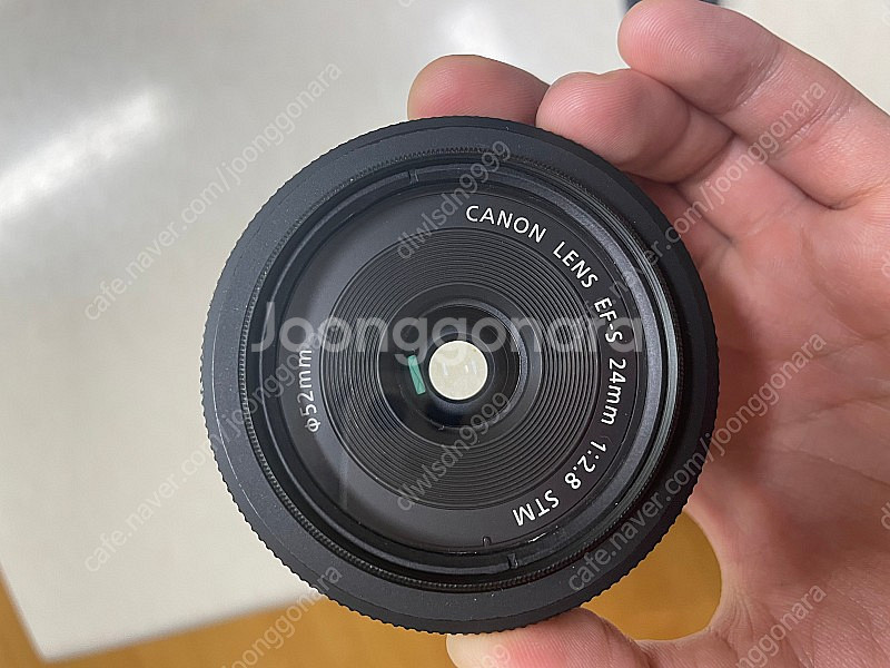 캐논 ef-s 24mm 2.8 팬케이크렌즈 판매합니다!--0
