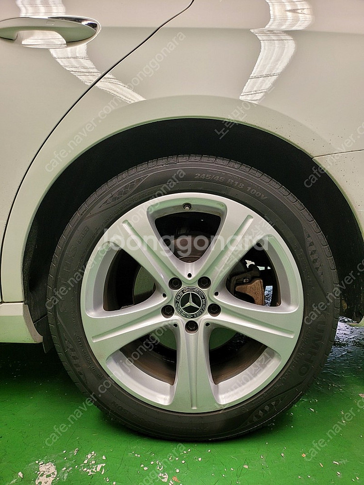 벤츠 e클래스 w213에서 사용한 정품 18인치 휠 4짝 판매--1