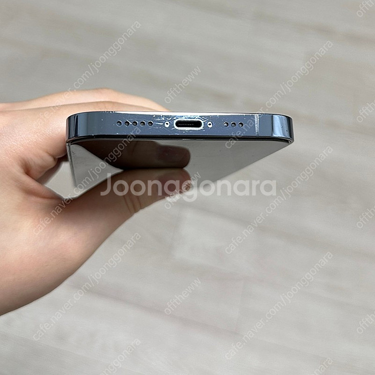 풀박 아이폰 13프로 1테라(1tb) 시에라블루 자급제--5