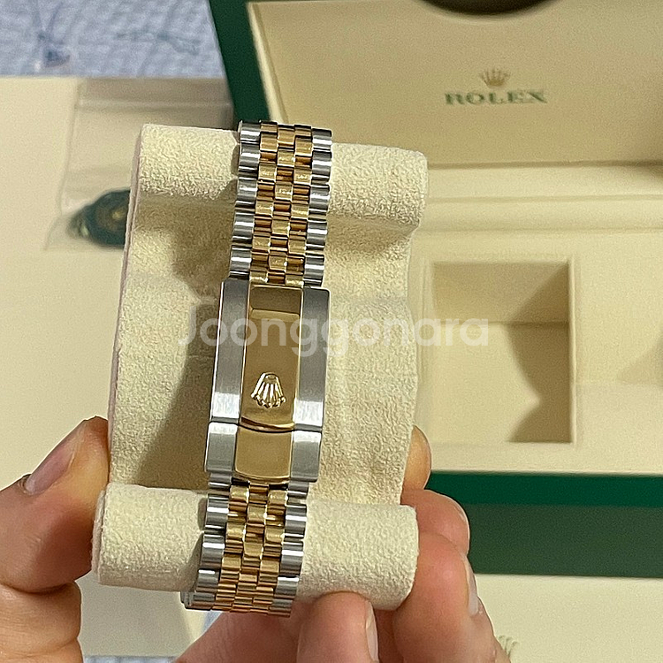 롤렉스 데이저스트 41 윔블던 콤비 플루 쥬빌--3