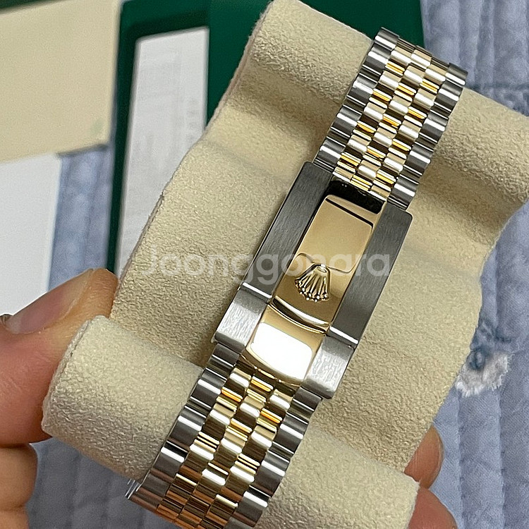 롤렉스 데이저스트 41 윔블던 콤비 플루 쥬빌--6