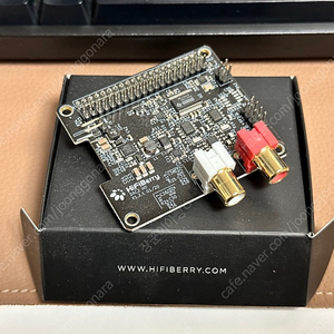 hifiberry dac2hd 팝니다.(라즈베리파이용 HAT DAC)