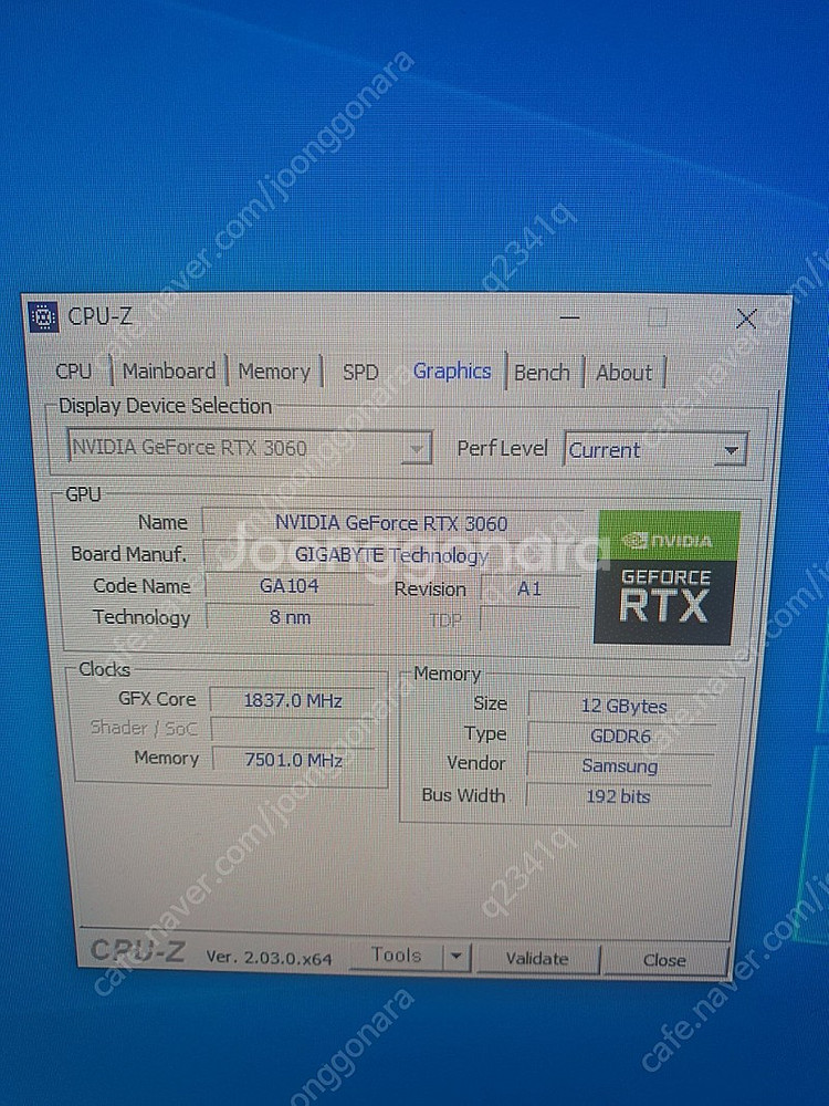 i5 12400f ,rtx3060 데스크탑 (개인)--0