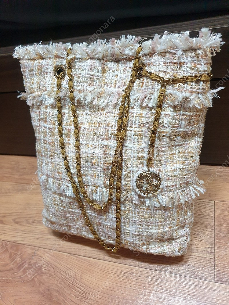 한섬 마인 MINE 트위드 숄더 가방--0