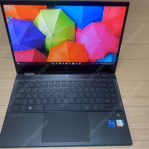 HP 파빌리온 x360 14-dw1049TU (360도 회전 터치노트북)