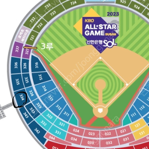 15일 올스타전 3루 나눔 334구역 우측통로2연석 장당5만원 판매합니다
