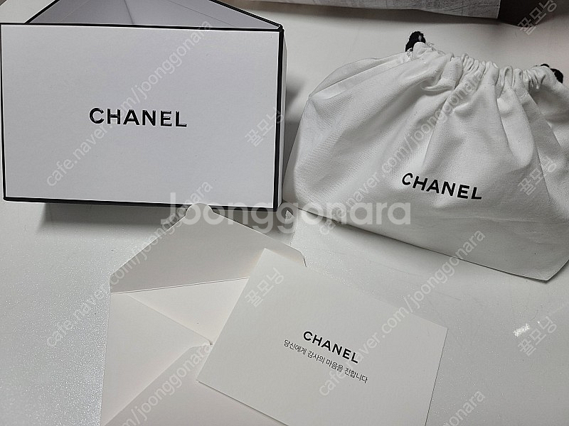 샤넬 면 복조리파우치 (샤넬 포장상자 제공)--0