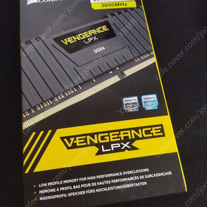 커세어 벤젼스 LPX DDR4 32gb(16gbx2) 3600MHz XMP