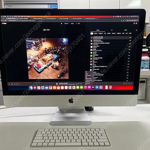 2019 27인치 5k 아이맥 CTO 고급형 판매합니다.