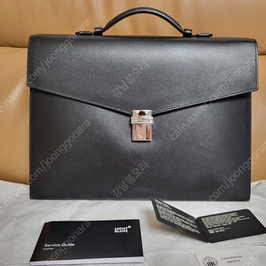 몽블랑 서류 가방 114523 / MontBlanc Meisterstuck Black Briefcase 114523