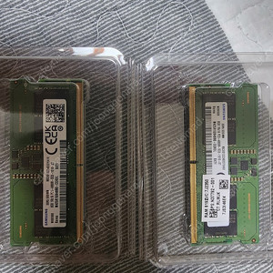 노트북 DDR5-4800 16gb (8gb x 2) 삼성램