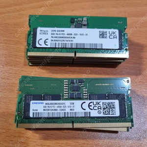 삼성 8G DDR5 4800 노트북 메모리 팝니다