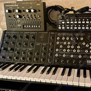 KORG MS-20 mini, SQ-1, MONOTRIBE 판매 (추가 구성품 포함)