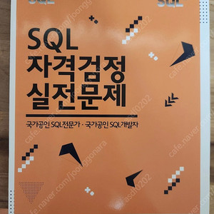 Sqld 노랭이 새책 판매합니다