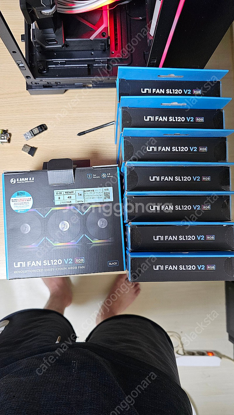 리안리 UNI FAN SL120 V2 BLACK (7P...--0