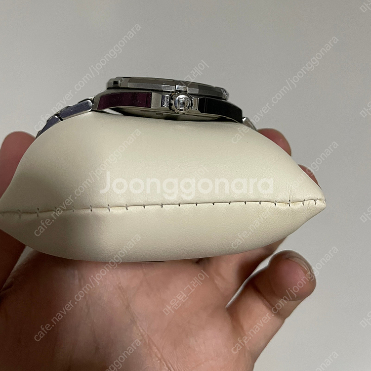 (교환가능) 태그호이어 아쿠아레이서300 스틸 41mm...--3