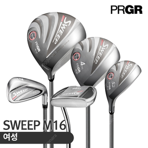 [정품] PRGR 프로기어 M16 SWEEP 여성용 풀세트 12개 (퀵당일배송)