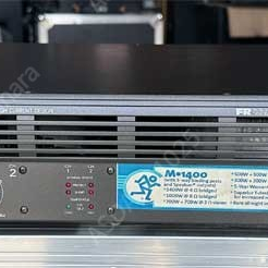 크로스오버 내장 Mackie 파워앰프 M1400(1,000W) , M2600(1,700W) 팝니다.