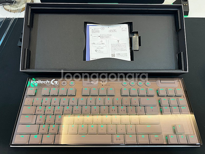g913 TKL 화이트 택타일갈축 판매합니다 (로지텍코...--1