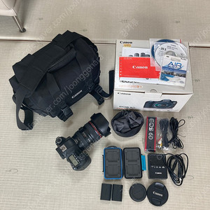 캐논 canon eos 6D + ef 24-105 정품 kit제품, sd카드 보관함, 카메라가방 풀박스 판매